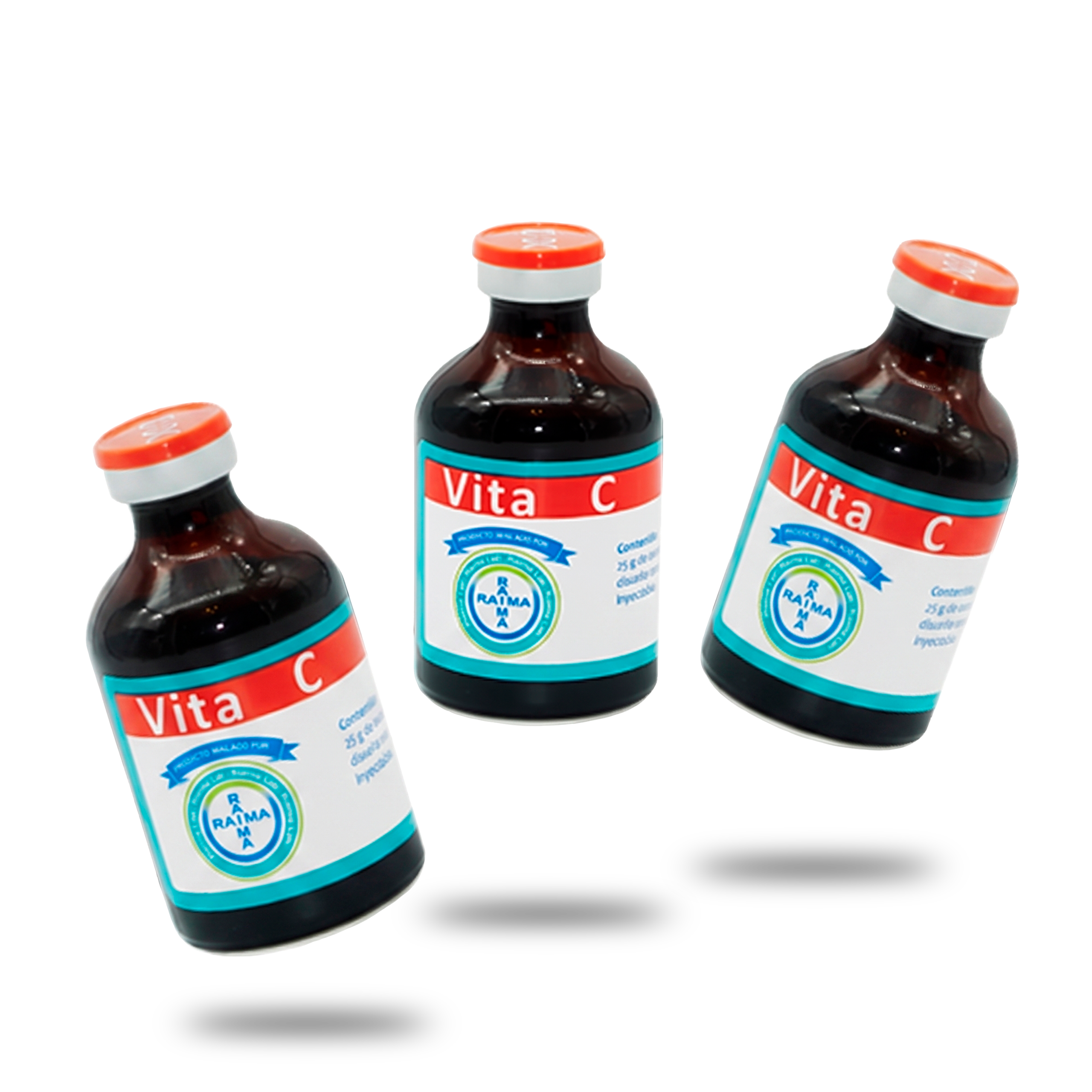 Vitamina C Fco. con 25g en 50mL 3 pack
