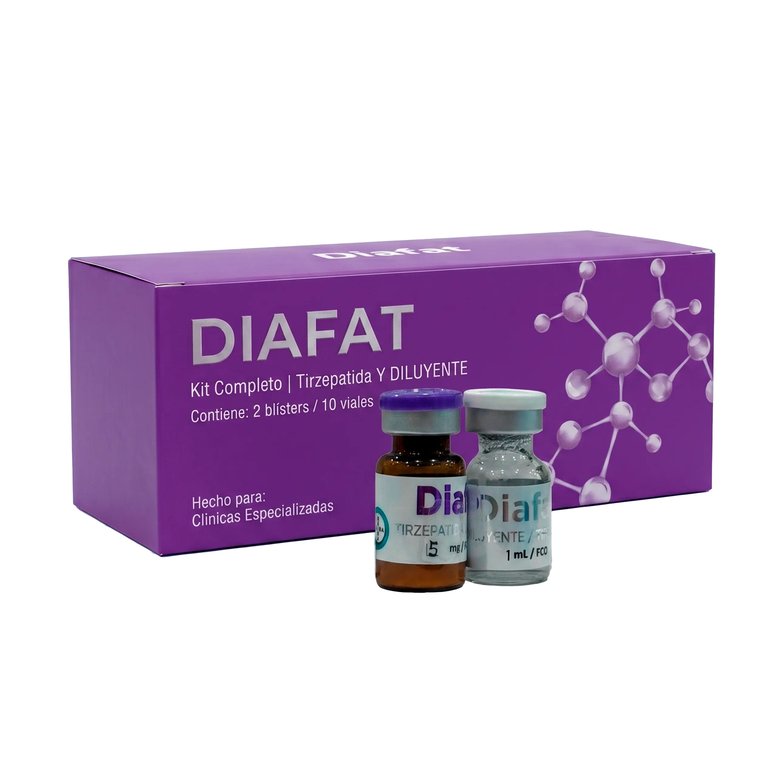 Tirzepatida 5 mg - Paquete de 5
