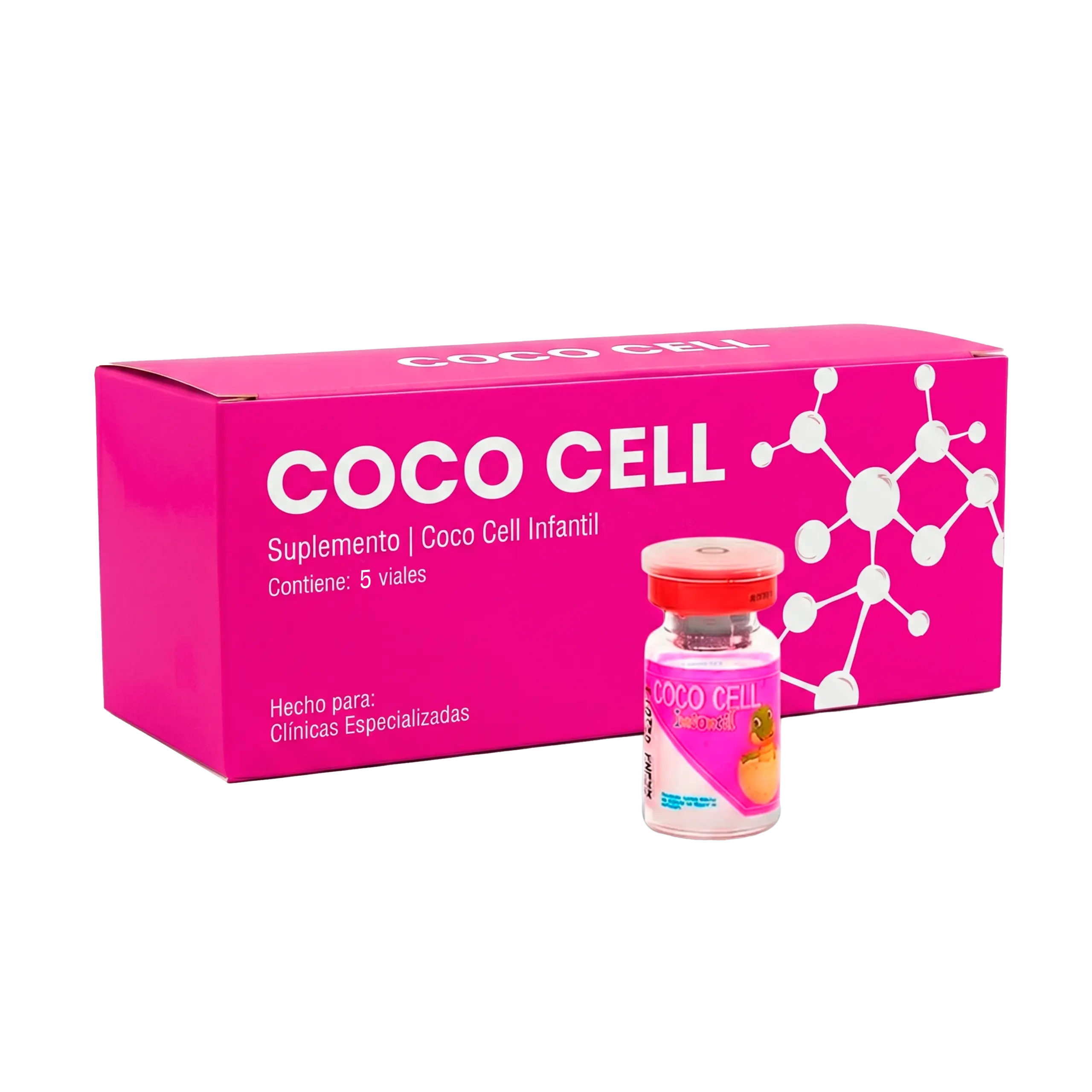 Coco Cell Pediátrico Sublingual - Factor de Transferencia - Paquete de 5