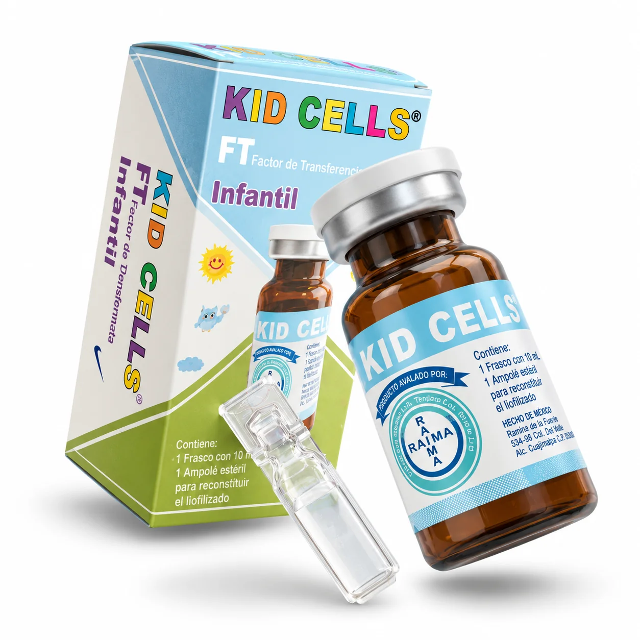 Factor de Transferencia Infantil KIDS CELLS Vitaminado