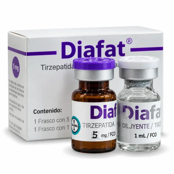 Tirzepatida 5 mg – Solución Inyectable / Liofilizado