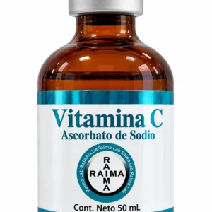 Vitamina C Ascorbato de sodio 25 g / 50 mL