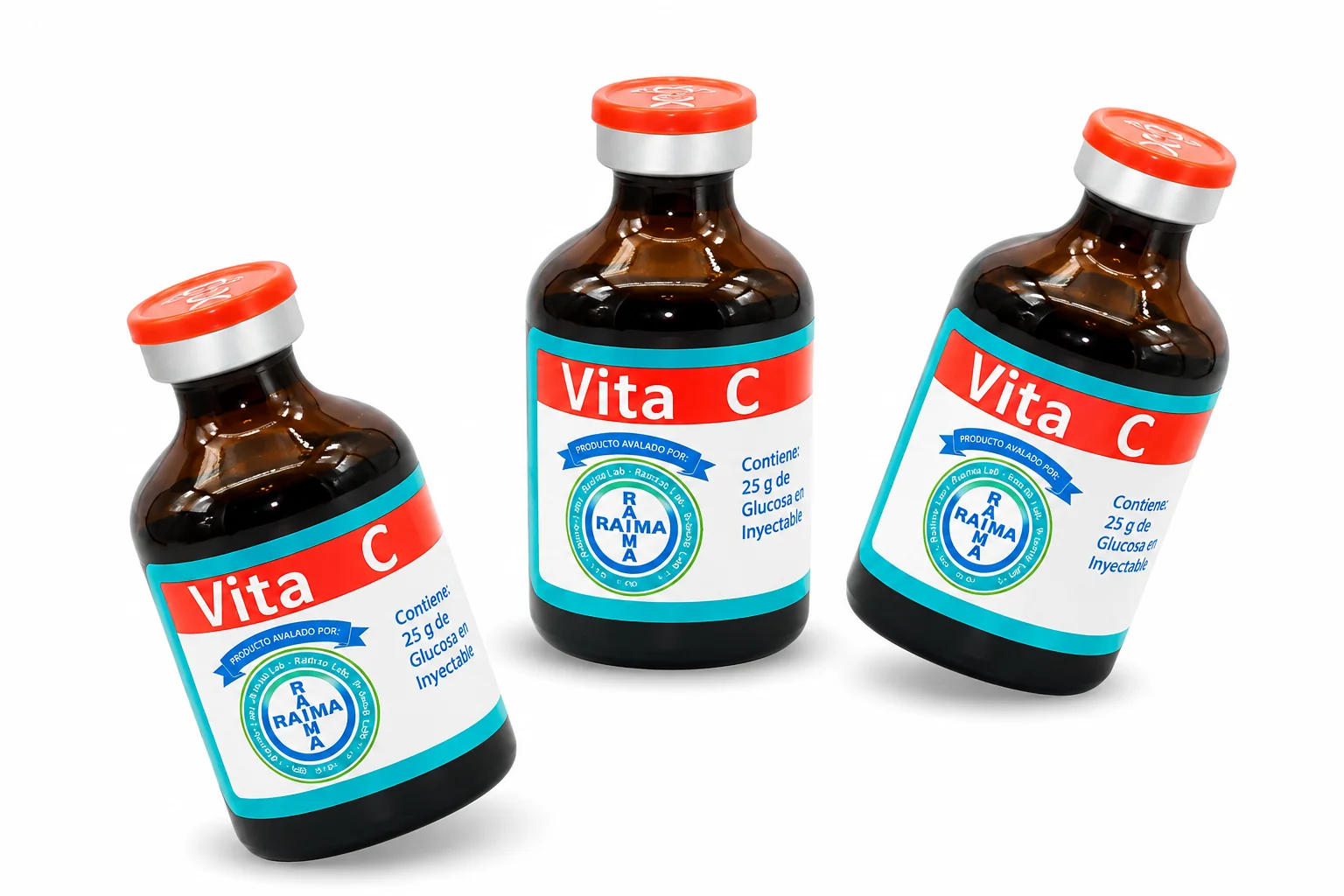 Vitamina C 25g / 50mL – 3 Pack